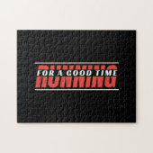 Hardlopen voor een goede tijd - Runner Mindset Legpuzzel (Horizontaal)