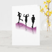 Hardlopen voor het leven 2 kaart (Gele Bloem)