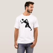 Hardlopen - Zwart T-shirt (Voorkant volledig)