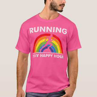 Hardlopende Liefhebber Gay Pride Lgbtq Vlag Kleure T-shirt