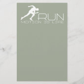 Hardlopende man flyer (Achterkant)