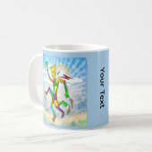 Hardlopende Man Koffiemok (Voorkant links)