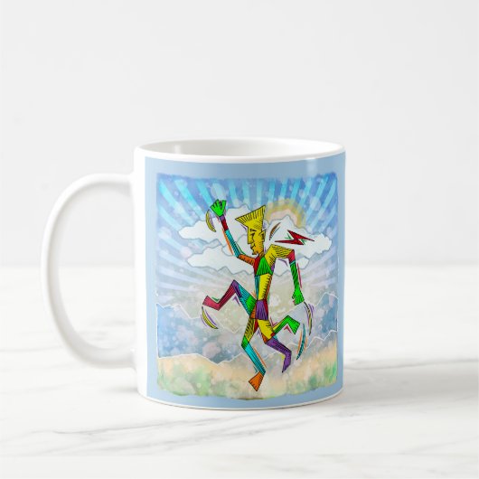 Hardlopende Man Koffiemok (Links)
