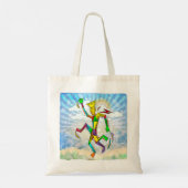 Hardlopende Man Tote Bag (Achterkant)