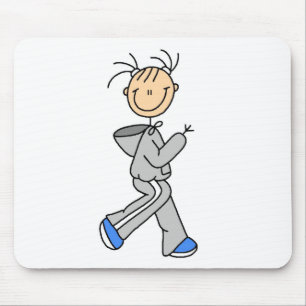Hardlopende Stick Figure Muismat