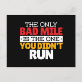 Hardloper - Grappige slechte kilometer hardloop ci Briefkaart (Voorkant)