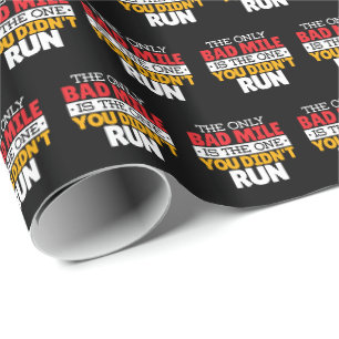 Hardloper - Grappige slechte kilometer hardloop ci Cadeaupapier