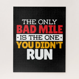Hardloper - Grappige slechte kilometer hardloop ci Legpuzzel