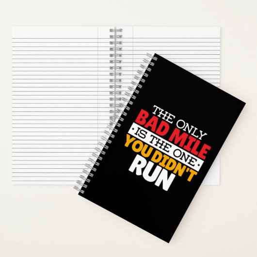 Hardloper - Grappige slechte kilometer hardloop ci Notitieboek (Binnen)