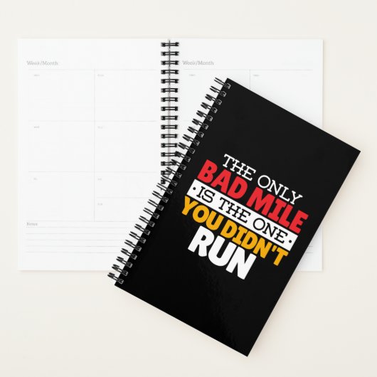 Hardloper - Grappige slechte kilometer hardloop ci Planner (Display)