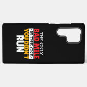 Hardloper - Grappige slechte kilometer hardloop ci Samsung Galaxy Hoesje (Achterkant horizontaal)