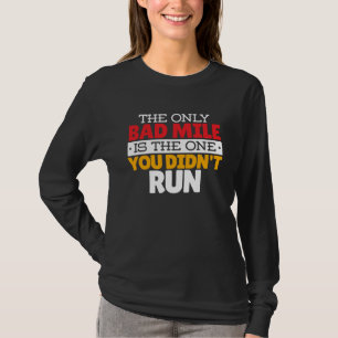 Hardloper - Grappige slechte kilometer hardloop ci T-shirt