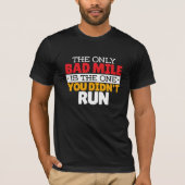 Hardloper - Grappige slechte kilometer hardloop ci T-shirt (Voorkant)