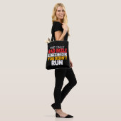 Hardloper - Grappige slechte kilometer hardloop ci Tote Bag (Op model)