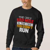 Hardloper - Grappige slechte kilometer hardloop ci Trui (Voorkant)
