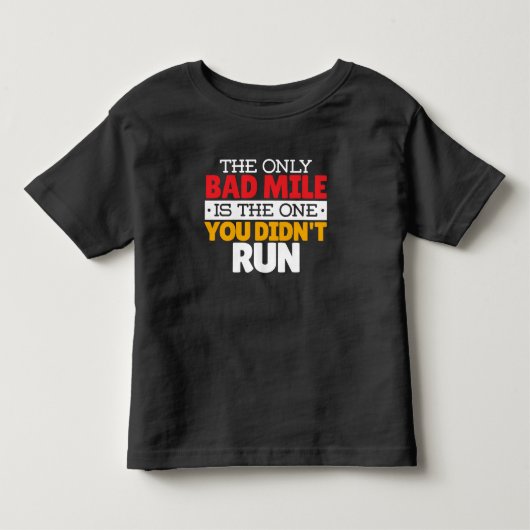 Hardloper - Grappige slechte kilometer hardloopcit Kinder Shirts (Voorkant)