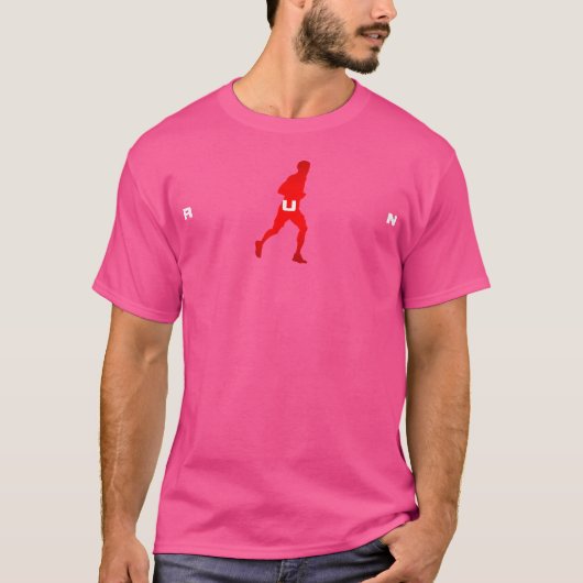 Hardloper hardlopen t-shirt (Voorkant)