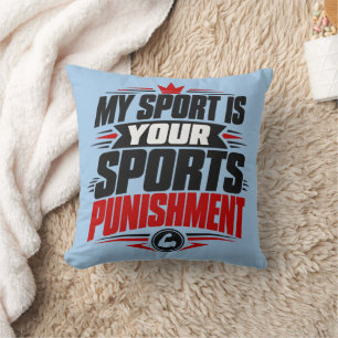 Hardloper Mijn Sport Is Jouw Sport Straf Kleding Kussen