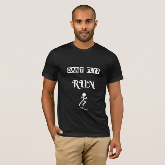 Hardloper T-shirt (Voorkant volledig)