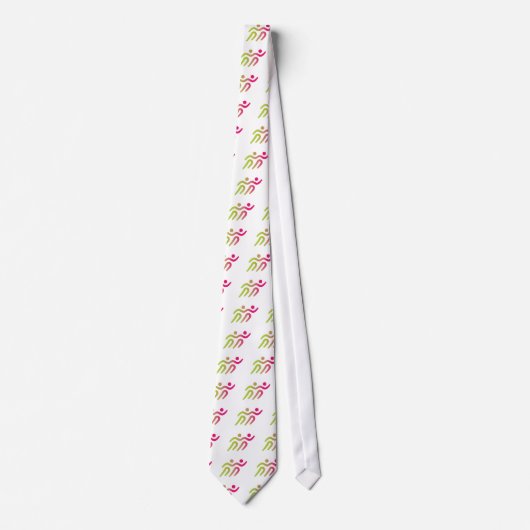 Hardlopers jongen met meisjes stropdas (Voorkant)