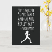 Hardlopers Kaarten Marathon Training Fitness Buite (Gele Bloem)
