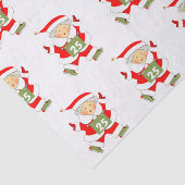 Hardlopers Kerst Vouwpapier Tissuepapier (Detail)