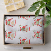 Hardlopers Kerst Vouwpapier Tissuepapier (Geschenk)