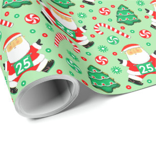 Hardlopers Kerstcadeau Inpakpapier