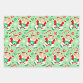 Hardlopers Kerstcadeau Inpakpapier Vel (Voorkant)