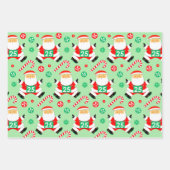 Hardlopers Kerstcadeau Inpakpapier Vel (Voorkant 2)