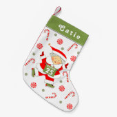 Hardlopers Kerstcadeau Kleine Kerstsok (Voorkant (Hangend))