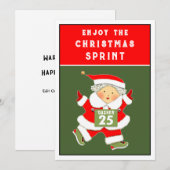 Hardlopers Kerstkaarten (Voorkant / Achterkant)