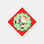 Hardlopers Kerstvakantie Servet (Hoek)