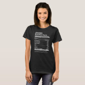Hardlopers Voedingsfeiten Grappig T-shirt (Voorkant volledig)