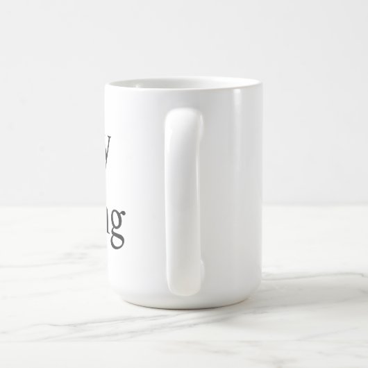 Hardly Working マグカップ Koffiemok (Handvat)