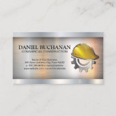 hardmetalen Petten tandwiel | blauwe kraag Visitekaartje (Voorkant)