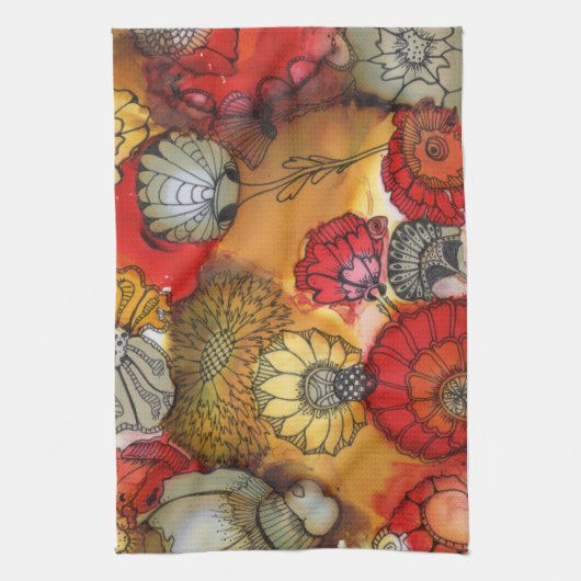 "Hardnekkig" keukenhanddoek (Verticaal)