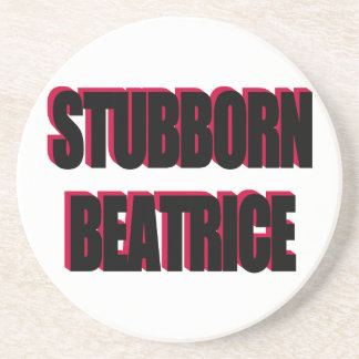 Hardnekkig Onderzetter van Beatrice