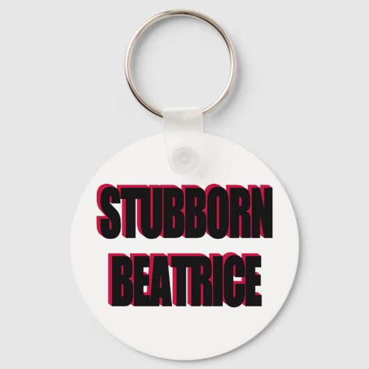 HARDNEKKIGE BEATRICE SLEUTELHANGER (Voorkant)