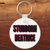 HARDNEKKIGE BEATRICE SLEUTELHANGER (Voorkant)