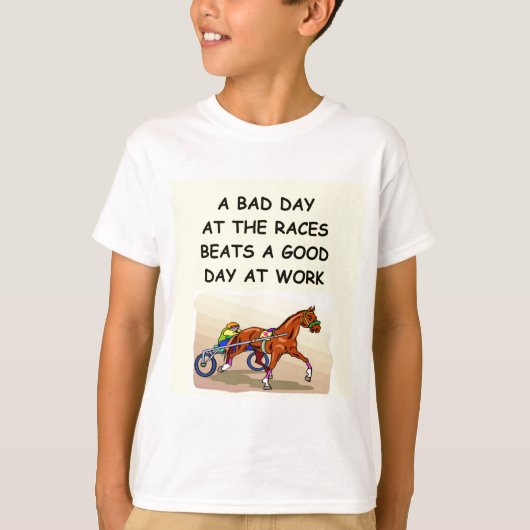 hardnekkige races t-shirt (Voorkant)