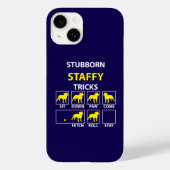 Hardnekkige Staffy Tricks Case-Mate iPhone Case (Achterkant)