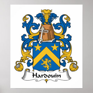 Hardouin Family Crest Poster