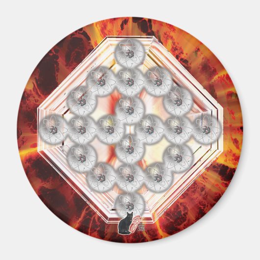 Hardrock Magneet (Voorkant)