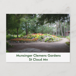 Hardscape Munsinger Garden St Cloud MN Briefkaart