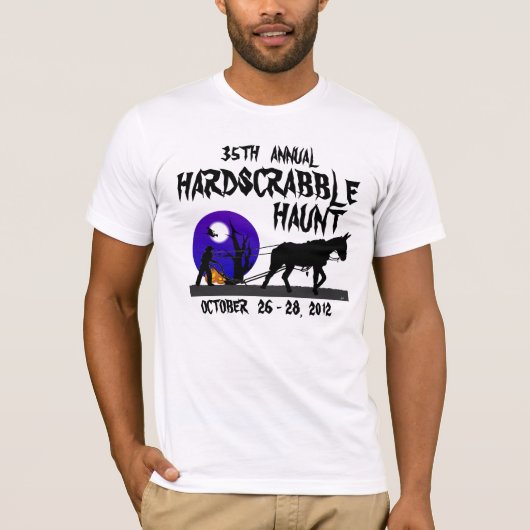 HARDSCRABBLE HALLOWEEN T-SHIRT (Voorkant)