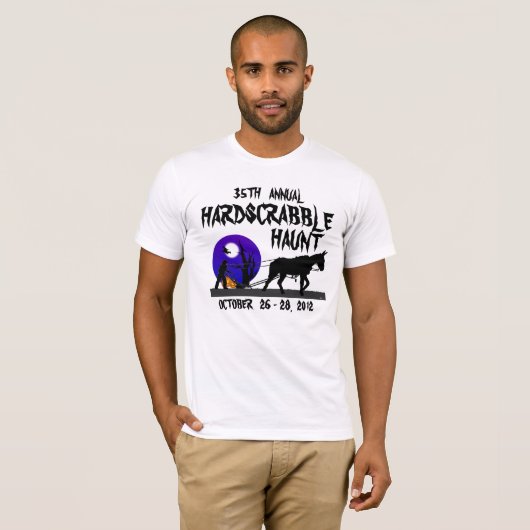 HARDSCRABBLE HALLOWEEN T-SHIRT (Voorkant volledig)