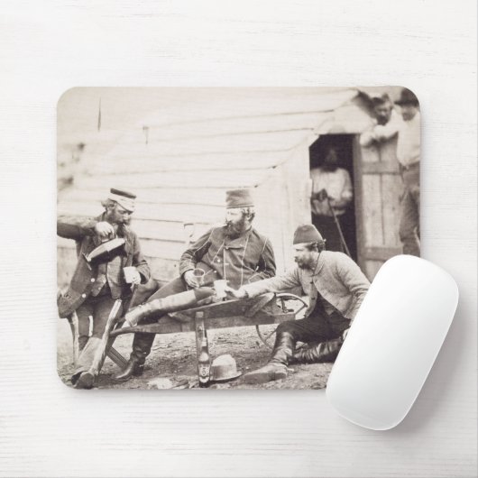 Hardships in het kamp (Kolonel Lowe en Captains B) Muismat (Met muis)