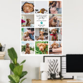 Hardste Afscheid | Huisdier-herdenking 11 Foto Col Poster (Thuiskantoor)