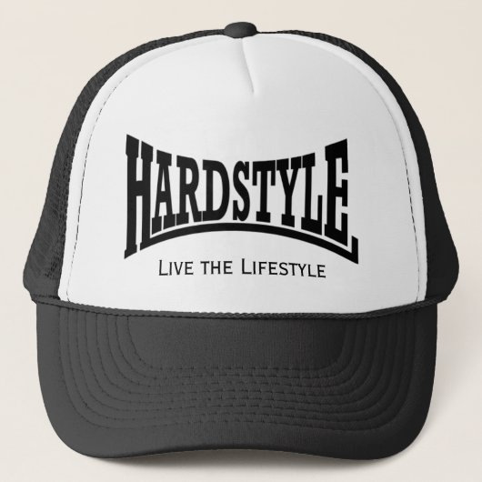 hardstijl, Live de levensstijl Trucker Pet (Voorkant)
